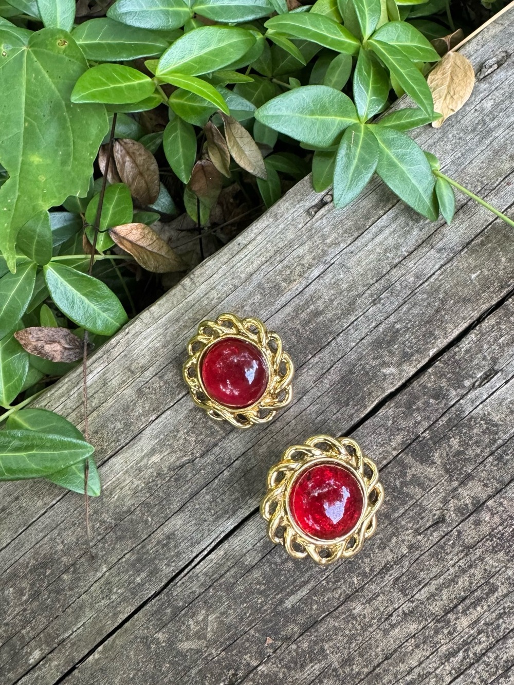 Carolee Clip on Earrings.